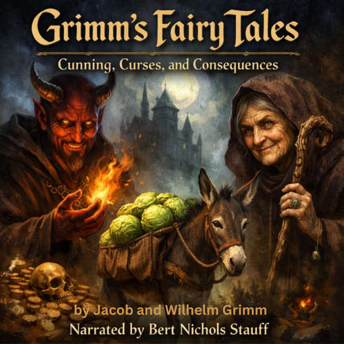 Audiobook Grimm's Fairy Tales: Cunning, Curses, and Consequences - Jacob and Wilhelm Grimm - Bert Nichols Stauff