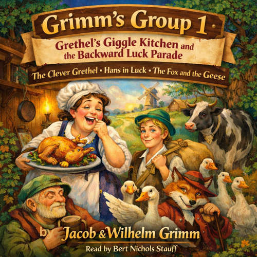 Audiobook Grimm’s Group 1 - Jacob and Wilhelm Grimm - Bert Stauff