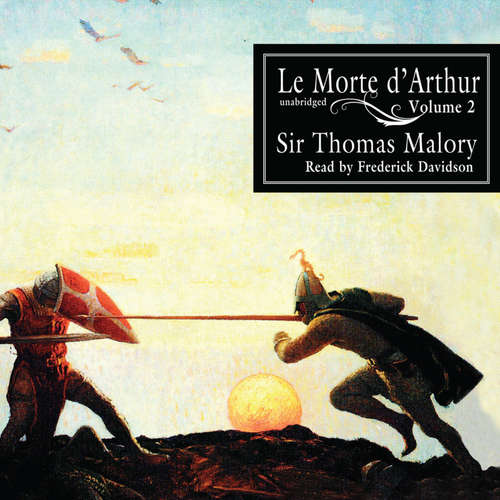 Audiobook Le Morte d’Arthur, Vol. 2 - Sir Thomas Malory - Frederick Davidson
