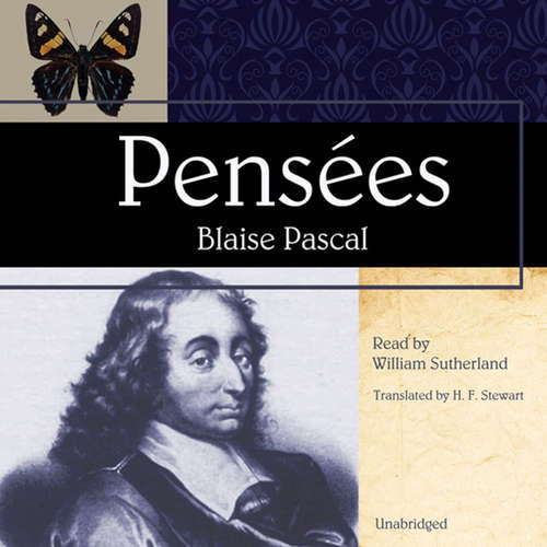 Audiobook Pensées - Blaise Pascal - William Sutherland