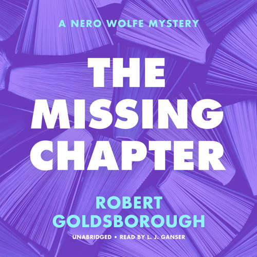 Audiobook The Missing Chapter - Robert Goldsborough - L.J. Ganser