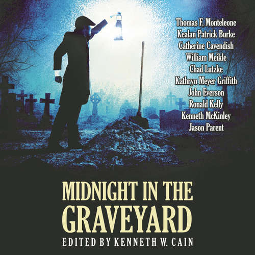 Audiobook Midnight in the Graveyard - Thomas F. Monteleone - Gary Bennett