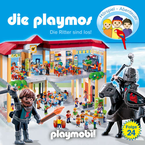 Hoerbuch Die Playmos - Das Original Playmobil Hörspiel, Folge 24: Die Ritter sind los! - Simon X. Rost - Gerrit Schmidt-Foß