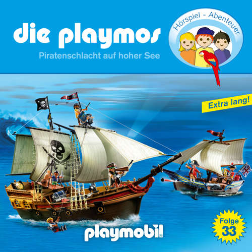 Hoerbuch Die Playmos - Das Original Playmobil Hörspiel, Folge 33: Piratenschlacht auf hoher See - David Bredel - Gerrit Schmidt-Foß Hoerbuch Die Playmos - Das Original Playmobil Hörspiel, Folge 33: Piratenschlacht auf hoher See - David Bredel - Gerrit Schmidt-Foß