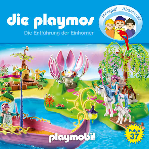 Hoerbuch Die Playmos - Das Original Playmobil Hörspiel, Folge 37: Die Entführung der Einhörner - David Bredel - Gerrit Schmidt-Foß Hoerbuch Die Playmos - Das Original Playmobil Hörspiel, Folge 37: Die Entführung der Einhörner - David Bredel - Gerrit Schmidt-Foß