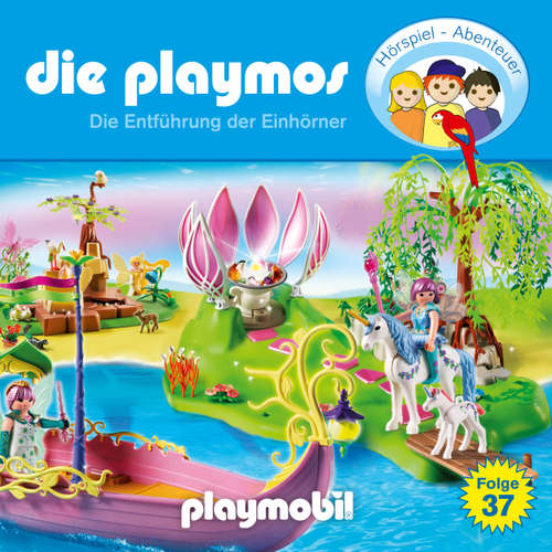 Hoerbuch Die Playmos - Das Original Playmobil Hörspiel, Folge 37: Die Entführung der Einhörner - David Bredel - Gerrit Schmidt-Foß