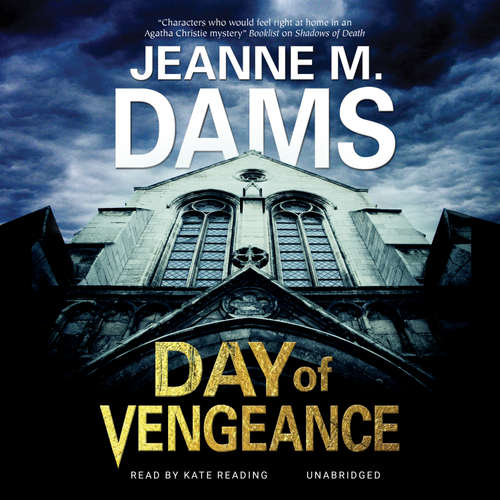 Audiobook Day of Vengeance - Jeanne M. Dams - Kate Reading