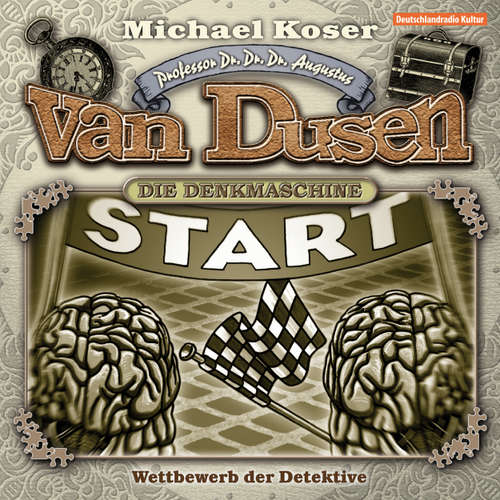 Hoerbuch Professor van Dusen, Folge 8: Wettbewerb der Detektive - Michael Koser - Friedrich W. Bauschulte