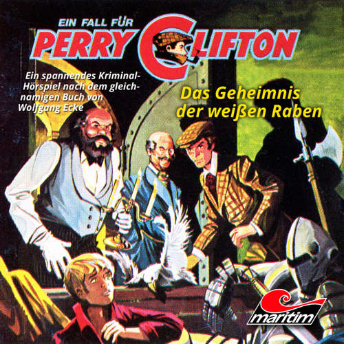 Hoerbuch Perry Clifton, Folge 3: Das Geheimnis der weißen Raben - Wolfgang Ecke - Heiner Schmidt Hoerbuch Perry Clifton, Folge 3: Das Geheimnis der weißen Raben - Wolfgang Ecke - Heiner Schmidt