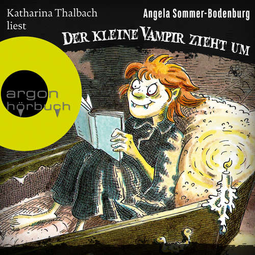 Hoerbuch Der kleine Vampir zieht um - Der kleine Vampir, Band 2 - Angela Sommer-Bodenburg - Katharina Thalbach Hoerbuch Der kleine Vampir zieht um - Der kleine Vampir, Band 2 - Angela Sommer-Bodenburg - Katharina Thalbach
