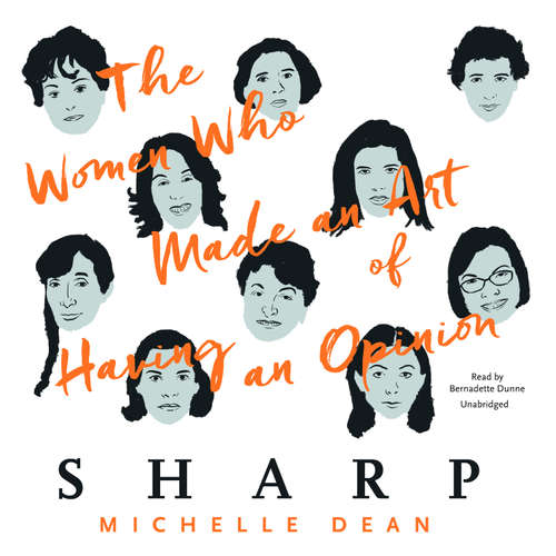 Audiobook Sharp - Michelle Dean - Bernadette Dunne