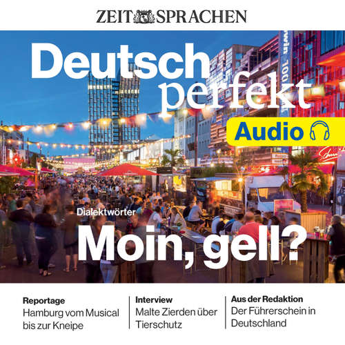 Hoerbuch Deutsch perfekt Audio - Moin, gell? - Leonore Winkler - Katja Amberger