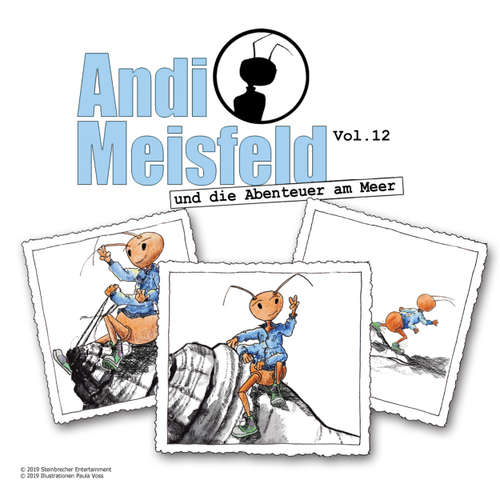 Hoerbuch Andi Meisfeld, Folge 12: Andi Meisfeld und die Abenteuer am Meer - Tom Steinbrecher - Wolfgang Bahro