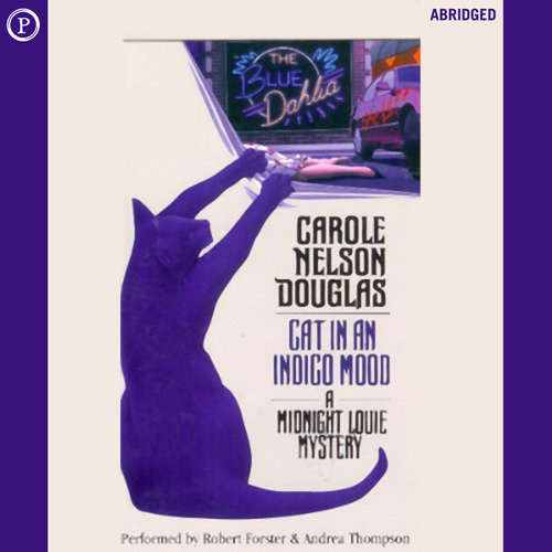 Audiobook Cat in an Indigo Mood - Carole Nelson Douglas - Robert Forster