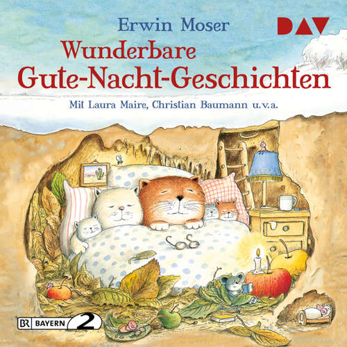Hoerbuch Wunderbare Gute-Nacht-Geschichten - Erwin Moser - Laura Maire