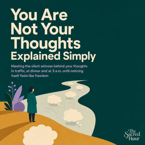 Audiobook You Are Not Your Thoughts Explained Simply - The Sacred Hour - Digital Voice