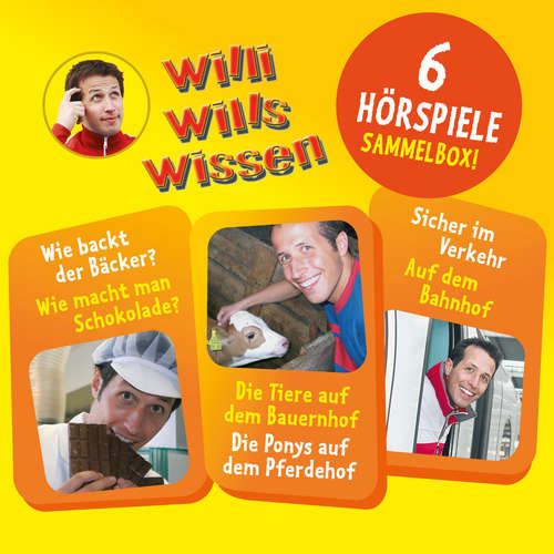 Hoerbuch Willi wills wissen, Sammelbox 1: Folgen 1-3 - Florian Fickel - Willi Weitzel Hoerbuch Willi wills wissen, Sammelbox 1: Folgen 1-3 - Florian Fickel - Willi Weitzel