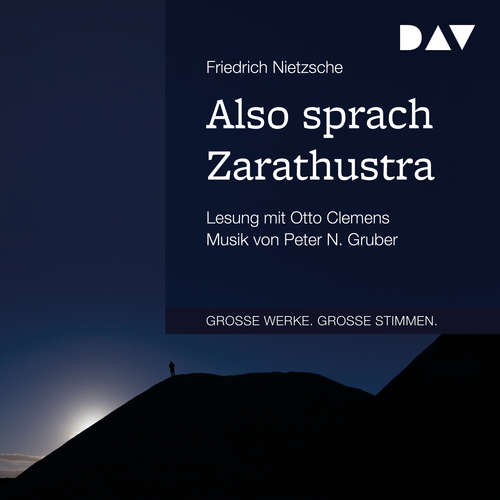 Hoerbuch Also sprach Zarathustra - Friedrich Nietzsche - Otto Clemens Hoerbuch Also sprach Zarathustra - Friedrich Nietzsche - Otto Clemens