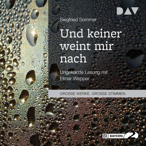 Hoerbuch Und keiner weint mir nach - Siegfried Sommer - Elmar Wepper