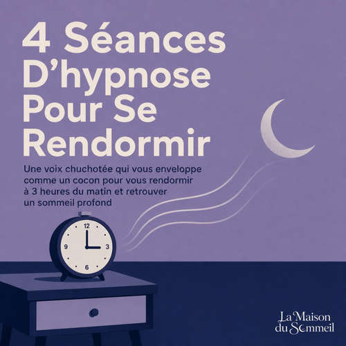 Livre audio 4 Séances D'hypnose Pour Se Rendormir - La Maison du Sommeil - Digital Voice