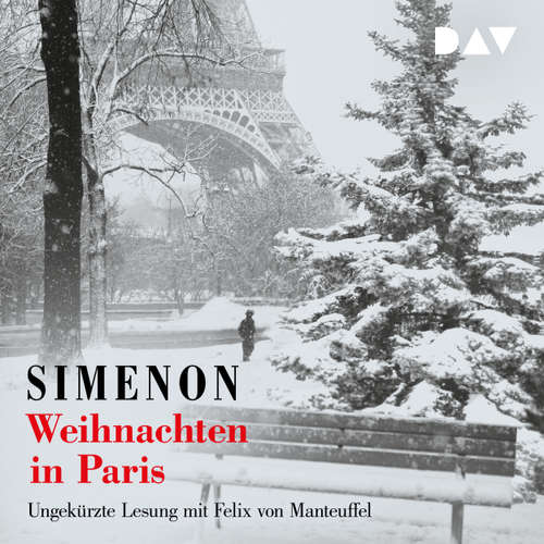 Hoerbuch Weihnachten in Paris - Georges Simenon - Felix von Manteuffel