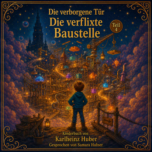 Hoerbuch Die verborgene Tür - Die verflixte Baustelle - Karlheinz Huber - Samara Hafner