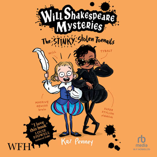 Audiobook Will Shakespeare Mysteries: The Stinky Stolen Toenails - Kaz Penney - Chris Coxon