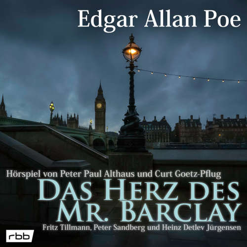 Hoerbuch Das Herz des Mr. Barclay (Hörspiel) - Edgar Allan Poe - Fritz Tillmann