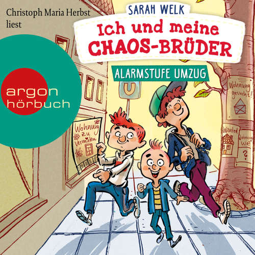 Hoerbuch Alarmstufe Umzug - Ich und meine Chaos-Brüder, Band 1 - Sarah Welk - Christoph Maria Herbst