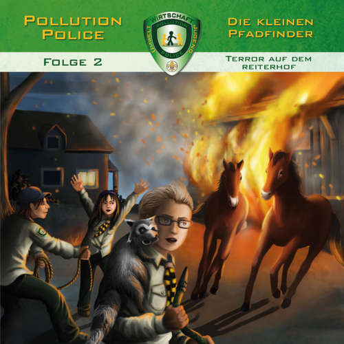 Hoerbuch Pollution Police, Folge 2: Terror auf dem Reiterhof - Markus Topf - Daniel Käser