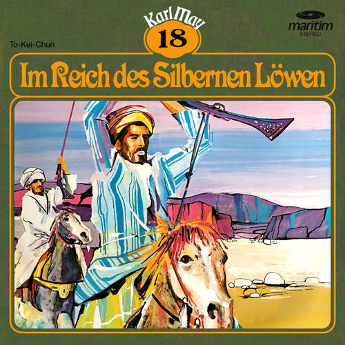Hoerbuch Karl May, Grüne Serie, Folge 18: Im Reich des Silbernen Löwen - Karl May - Eberhard Krug Hoerbuch Karl May, Grüne Serie, Folge 18: Im Reich des Silbernen Löwen - Karl May - Eberhard Krug