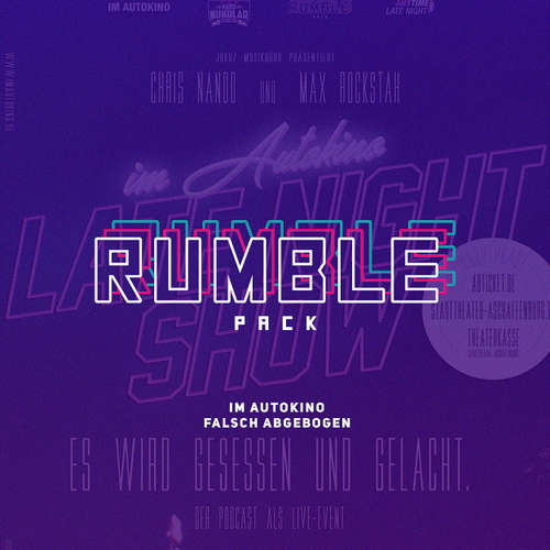Hoerbuch Rumble Pack - Die Gaming-Sendung, Im Autokino falsch abgebogen - Folge 2: Rumble Pack - Julian Laschewski - Julian Laschewski Hoerbuch Rumble Pack - Die Gaming-Sendung, Im Autokino falsch abgebogen - Folge 2: Rumble Pack - Julian Laschewski - Julian Laschewski