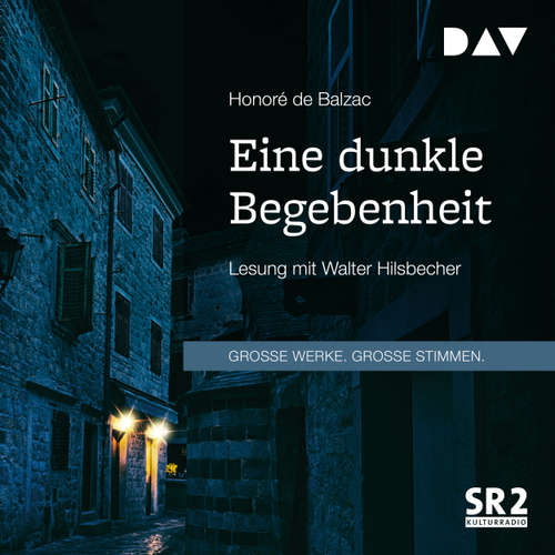 Hoerbuch Eine dunkle Begebenheit - Honoré De Balzac - Walter Hilsbecher