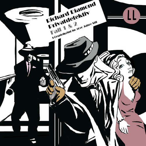 Hoerbuch Richard Diamond, Folge 1: Die schwarze Puppe / Der braune Briefumschlag - Blake Edwards - Tobias Kluckert Hoerbuch Richard Diamond, Folge 1: Die schwarze Puppe / Der braune Briefumschlag - Blake Edwards - Tobias Kluckert