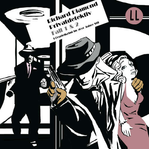Hoerbuch Richard Diamond, Folge 1: Die schwarze Puppe / Der braune Briefumschlag - Blake Edwards - Tobias Kluckert