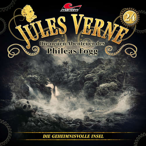 Hoerbuch Jules Verne, Die neuen Abenteuer des Phileas Fogg, Folge 24: Die geheimnisvolle Insel - Marc Freund - Christian Brückner