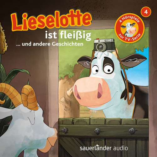 Hoerbuch Lieselotte Filmhörspiele, Folge 4: Lieselotte ist fleißig (Vier Hörspiele) - Alexander Steffensmeier - Uve Teschner Hoerbuch Lieselotte Filmhörspiele, Folge 4: Lieselotte ist fleißig (Vier Hörspiele) - Alexander Steffensmeier - Uve Teschner