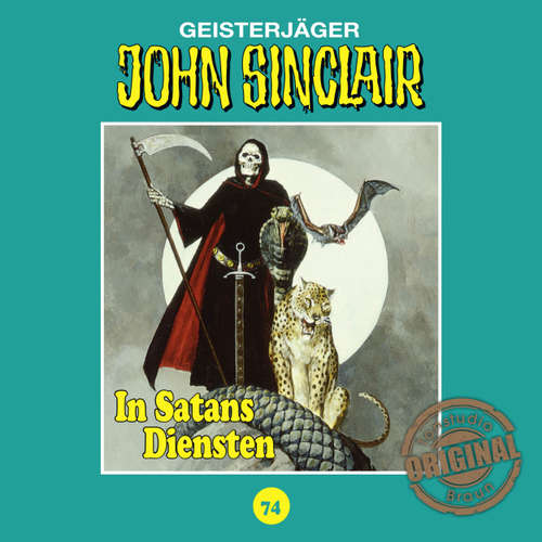 Hoerbuch John Sinclair, Tonstudio Braun, Folge 74: In Satans Diensten - Jason Dark - Diverse Hoerbuch John Sinclair, Tonstudio Braun, Folge 74: In Satans Diensten - Jason Dark - Diverse