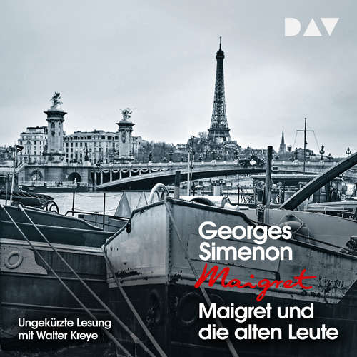 Hoerbuch Maigret und die alten Leute - Georges Simenon - Walter Kreye Hoerbuch Maigret und die alten Leute - Georges Simenon - Walter Kreye