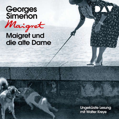 Hoerbuch Maigret und die alte Dame - Georges Simenon - Walter Kreye