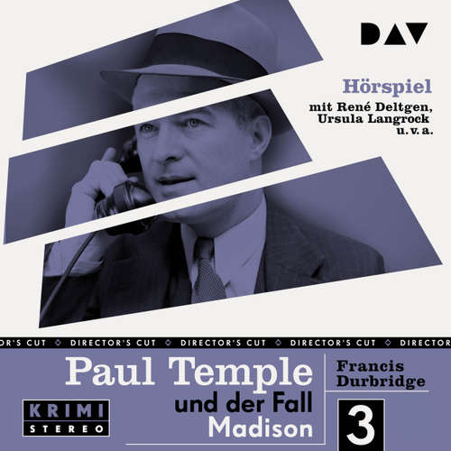 Hoerbuch Paul Temple und der Fall Madison (Original-Radio-Fassung) (Ungekürzt) - Francis Durbridge - René Deltgen