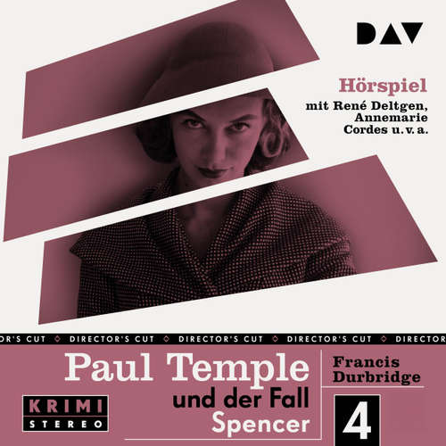 Hoerbuch Paul Temple und der Fall Spencer (Original-Radio-Fassung (Ungekürzt) - Francis Durbridge - René Deltgen