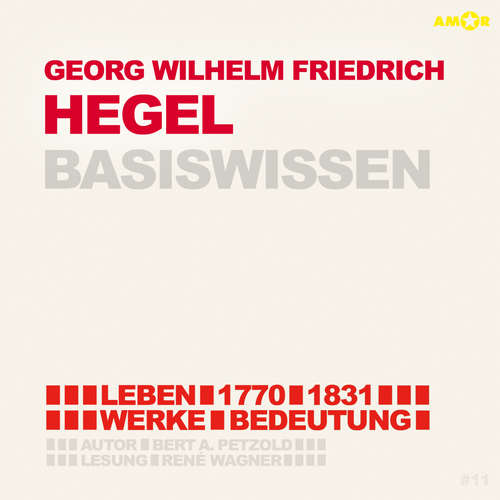 Hoerbuch Georg Friedrich Wilhelm Hegel (1770-1831) Basiswissen - Leben, Werk, Bedeutung (Ungekürzt) - Bert Alexander Petzold - René Wagner Hoerbuch Georg Friedrich Wilhelm Hegel (1770-1831) Basiswissen - Leben, Werk, Bedeutung (Ungekürzt) - Bert Alexander Petzold - René Wagner
