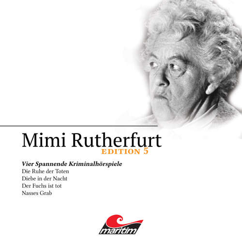 Hoerbuch Mimi Rutherfurt, Edition 5: Vier Spannende Kriminalhörspiele - Maureen Butcher - Gisela Fritsch Hoerbuch Mimi Rutherfurt, Edition 5: Vier Spannende Kriminalhörspiele - Maureen Butcher - Gisela Fritsch