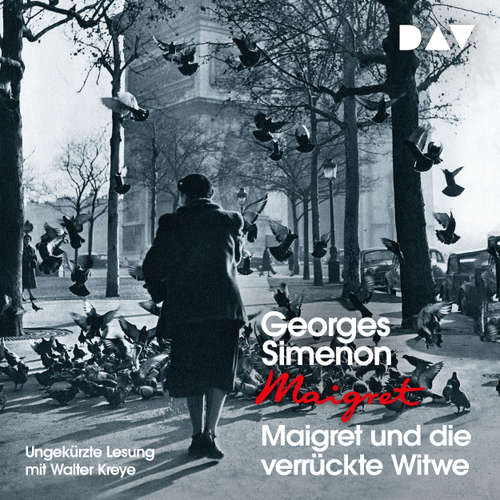 Hoerbuch Maigret und die verrückte Witwe - Georges Simenon - Walter Kreye