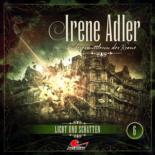 Hoerbuch Irene Adler, Sonderermittlerin der Krone, Folge 6: Licht und Schatten - Marc-Oliver Bischoff - Yvonne Greitzke Hoerbuch Irene Adler, Sonderermittlerin der Krone, Folge 6: Licht und Schatten - Marc-Oliver Bischoff - Yvonne Greitzke