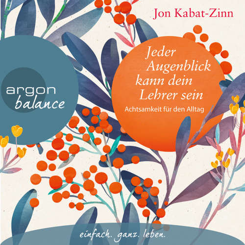 Hoerbuch Jeder Augenblick kann dein Lehrer sein - Achtsamkeit für den Alltag - Jon Kabat-Zinn - Andreas Neumann