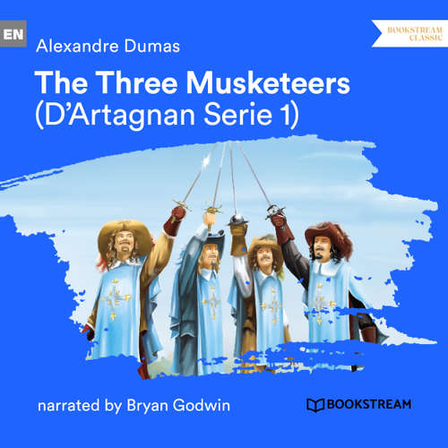 Audiobook The Three Musketeers - D'Artagnan Series, Vol. 1 - Alexandre Dumas - Bryan Godwin