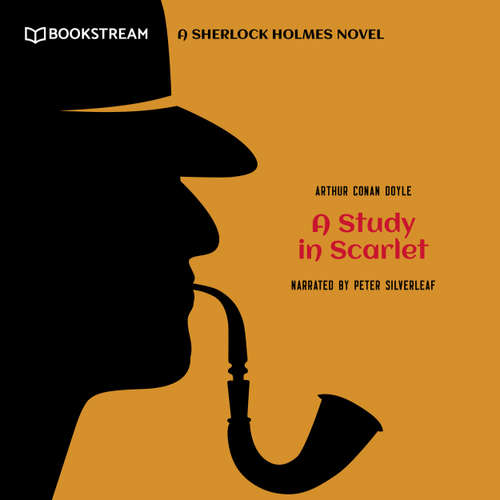 Audiobook A Study in Scarlet - A Sherlock Holmes Novel - Arthur Conan Doyle - Peter Silverleaf