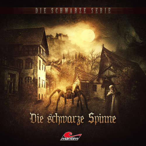 Hoerbuch Die schwarze Serie, Folge 16: Die schwarze Spinne - Marc Freund - Dietmar Wunder